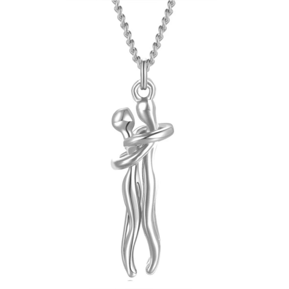 NIB - Lucky Bear & Co Hug Necklace